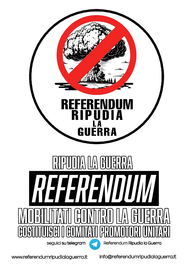 Raccolta firme per referendum abrogativo